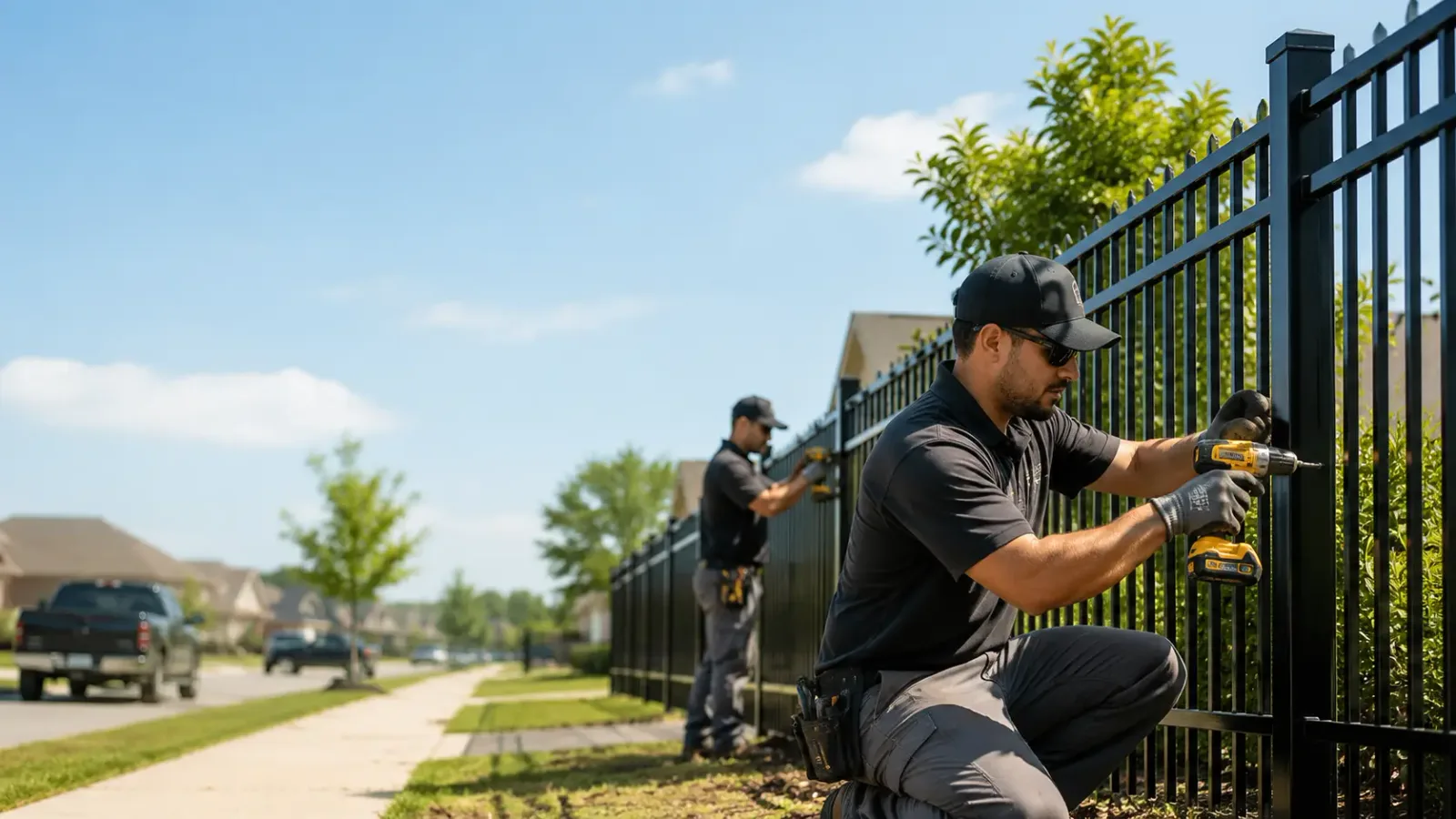 Metal Fence Installation in Pomona, NY